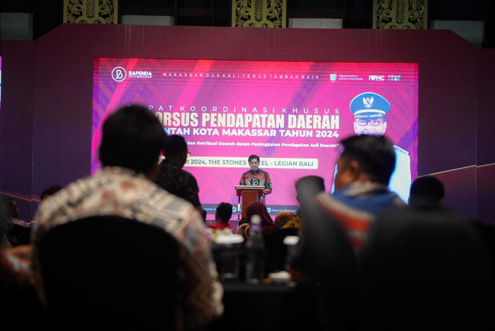 Optimalkan Peningkatan PAD, Pj Sekda Buka Resmi Rakorsus Pendapatan Daerah Kota Makassar 
