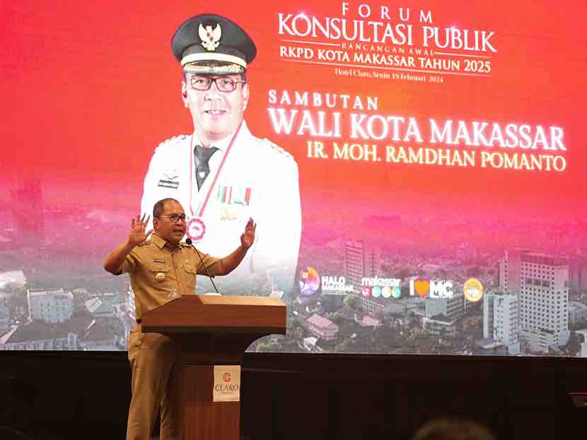 FKP RKPD Makassar 2025, Danny Pomanto Nyatakan Komitmen Terhadap Pembangunan Low Carbon 