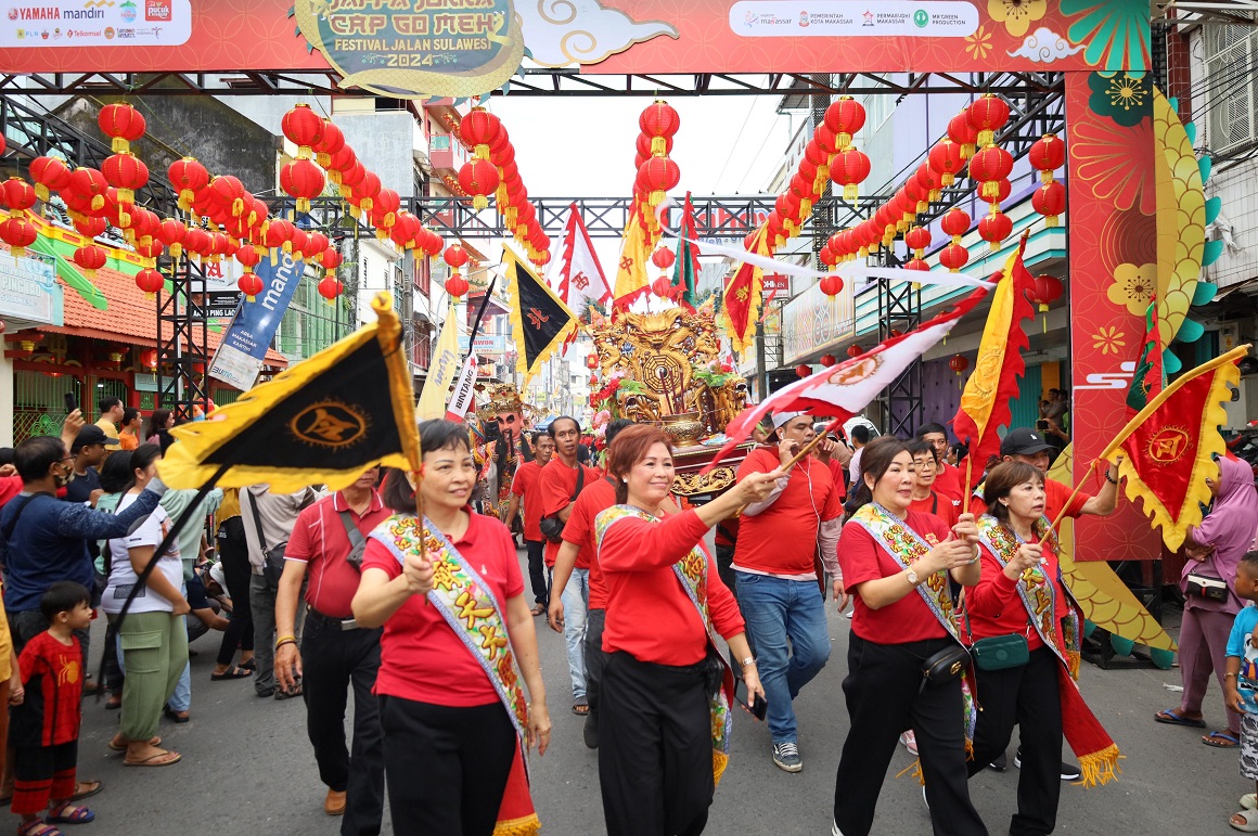 Jappa Jokka Cap Go Meh 2024, Padukan Budaya Tionghoa, Bugis, dan Makassar