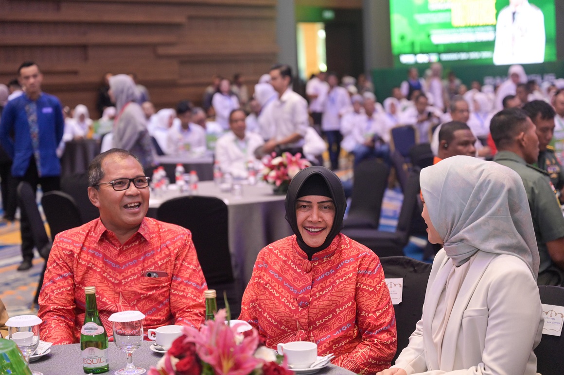 Hadiri Rakorsus 2024, Ketua TP PKK Makassar Dukung Makassar Menuju Low Carbon City