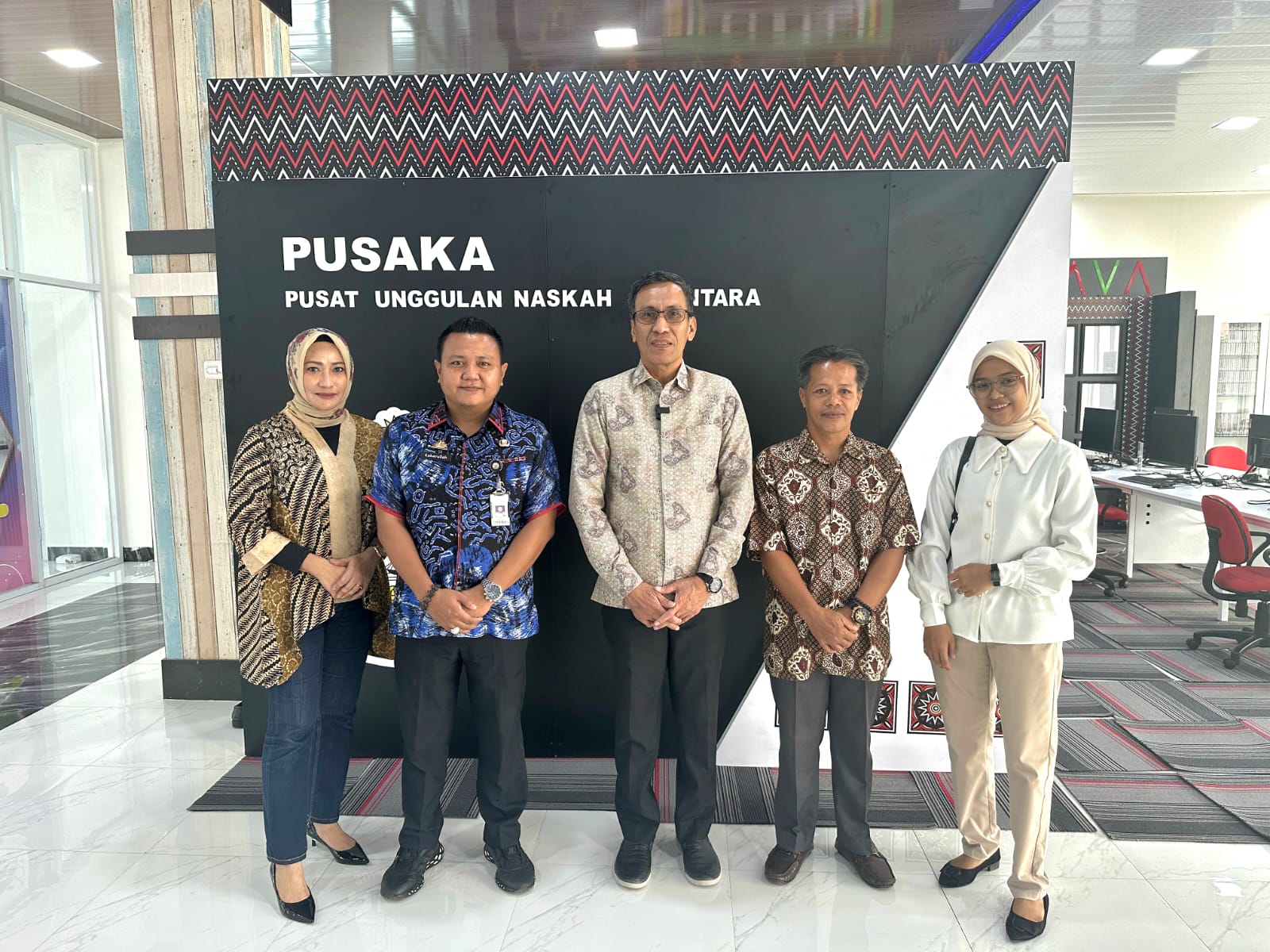 Kunker ke Dinas Perpustakaan Sulsel, Wakil Ketua DPRD Sulbar Sharing Informasi Terkait Perpustakaan Digital