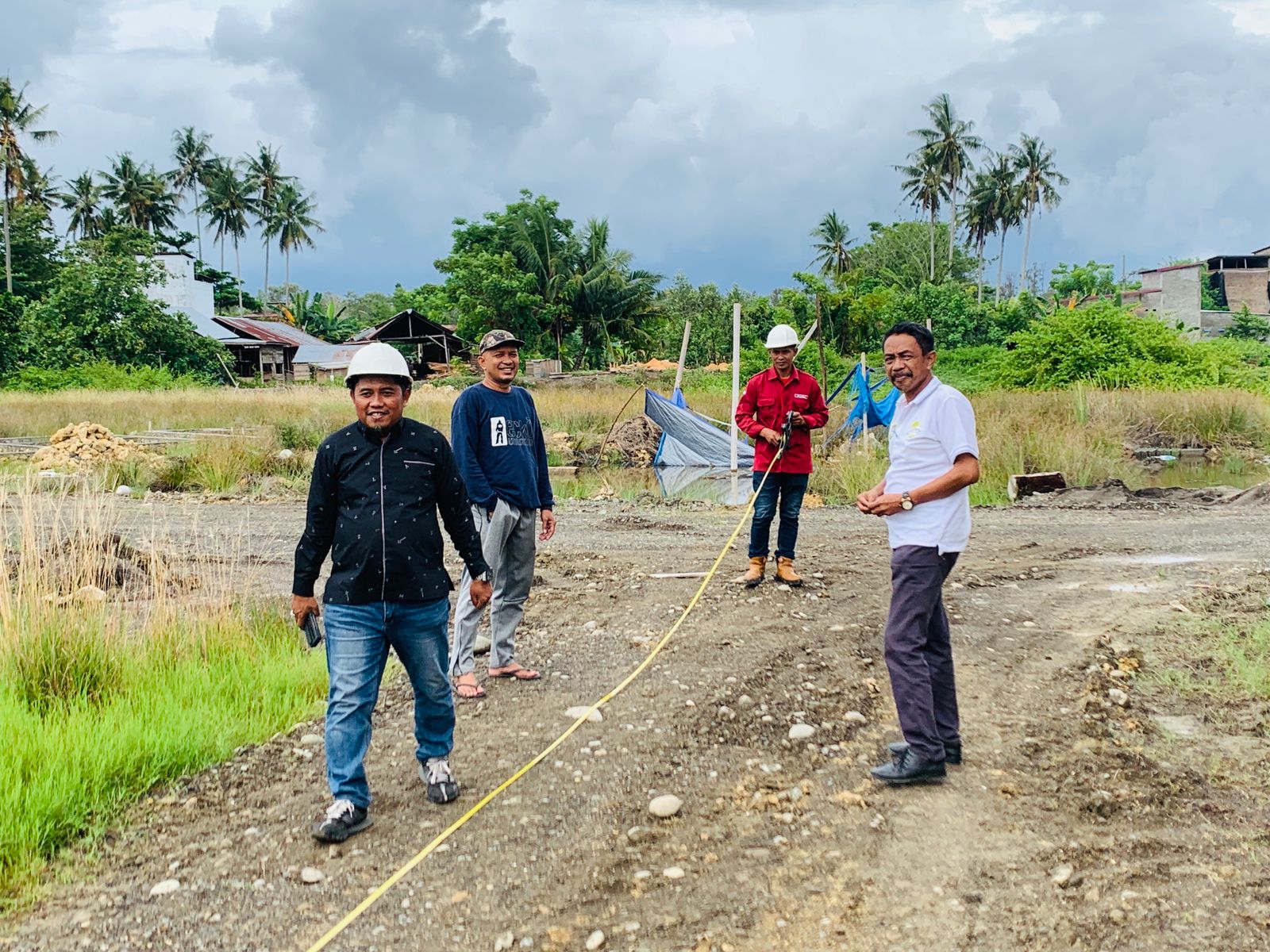 Jusvari Genda Ikuti Kegiatan DED Bantuan PSU 2024 Perumahan Pamulang Residence Pasangkayu