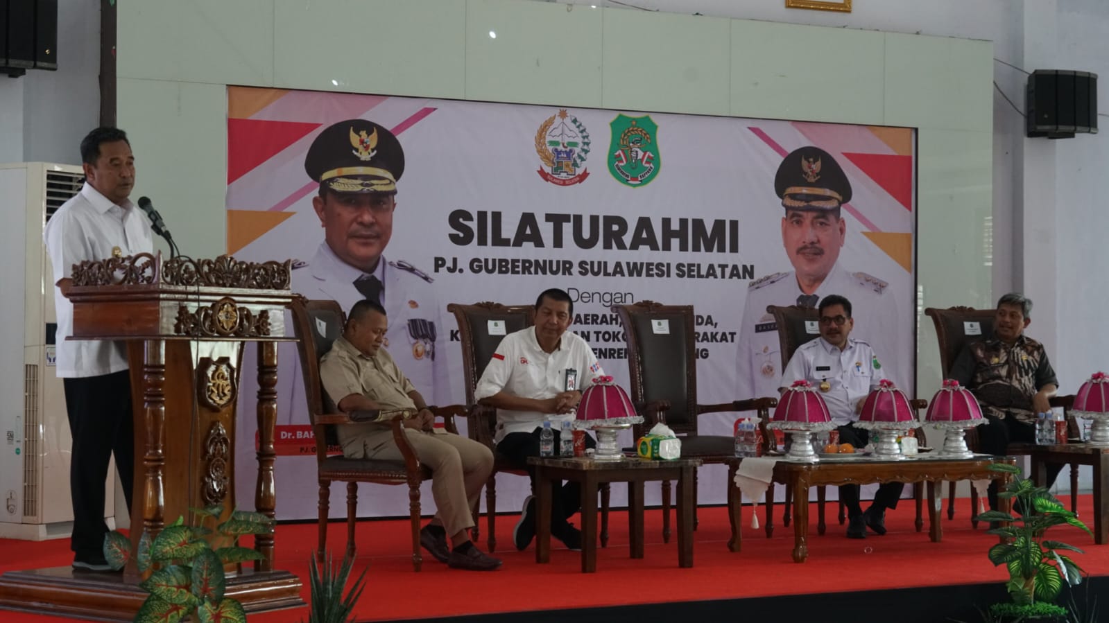 Silaturahmi dengan Jajaran Pemda dan Forkopimda Sidrap, Pj Gubernur Sebut Rajanya Pangan di Sulsel
