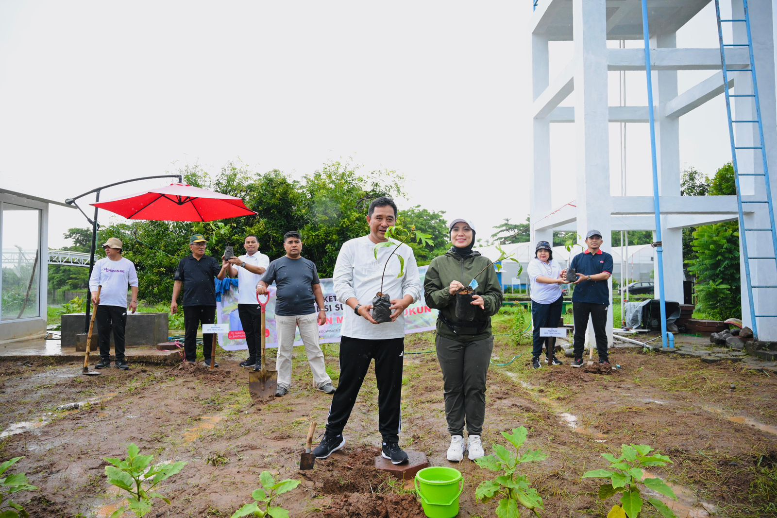 Taman MoI dan Kawasan BSO Ditanami Sukun, Demi Optimalkan Lahan Tidur