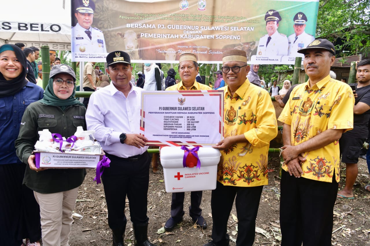 Rumah Tangga Miskin di Soppeng dapat Bantuan Senilai Rp2 Miliar 