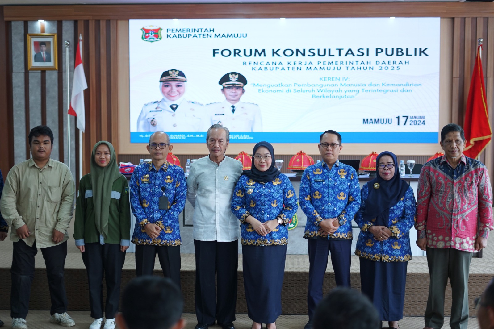 Hadiri Forum Konsultasi Publik RKPD Mamuju, Kepala Bapperida Sulbar Tekankan Sinkronisasi Pemprov-Pemkab dalam Penanganan 4+1