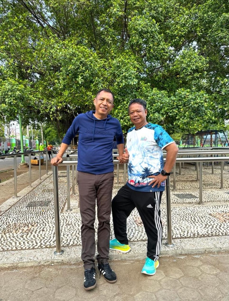 Peringati Hari Jadi ke-2, Healthy All Day Parepare Gelar Jogging Pagi Bersama Undang Pj Wali Kota 