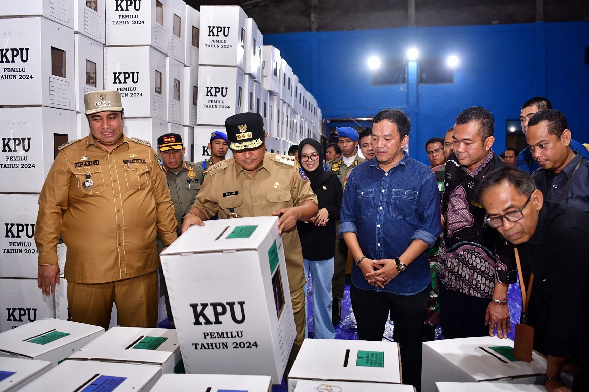 Kesiapan Logistik Pemilu di Maros Sudah 99 Persen 