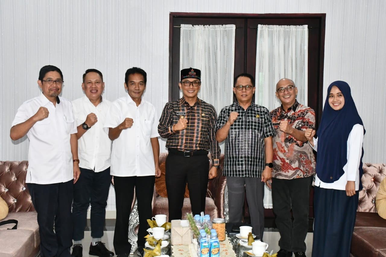 Kepala Bapperida Sulbar Dampingi Prof Zudan Terima Kunjungan Kepala BPJN Sulbar