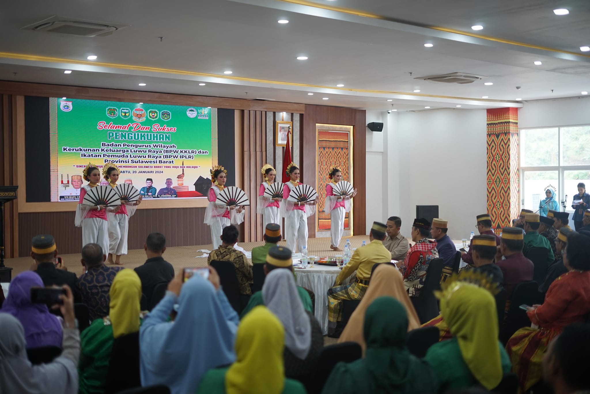 Hadiri Pengukuhan BPW KKLR Sulbar, Pj Gubernur Minta Perkuat Sinergi Penanganan 4+1 