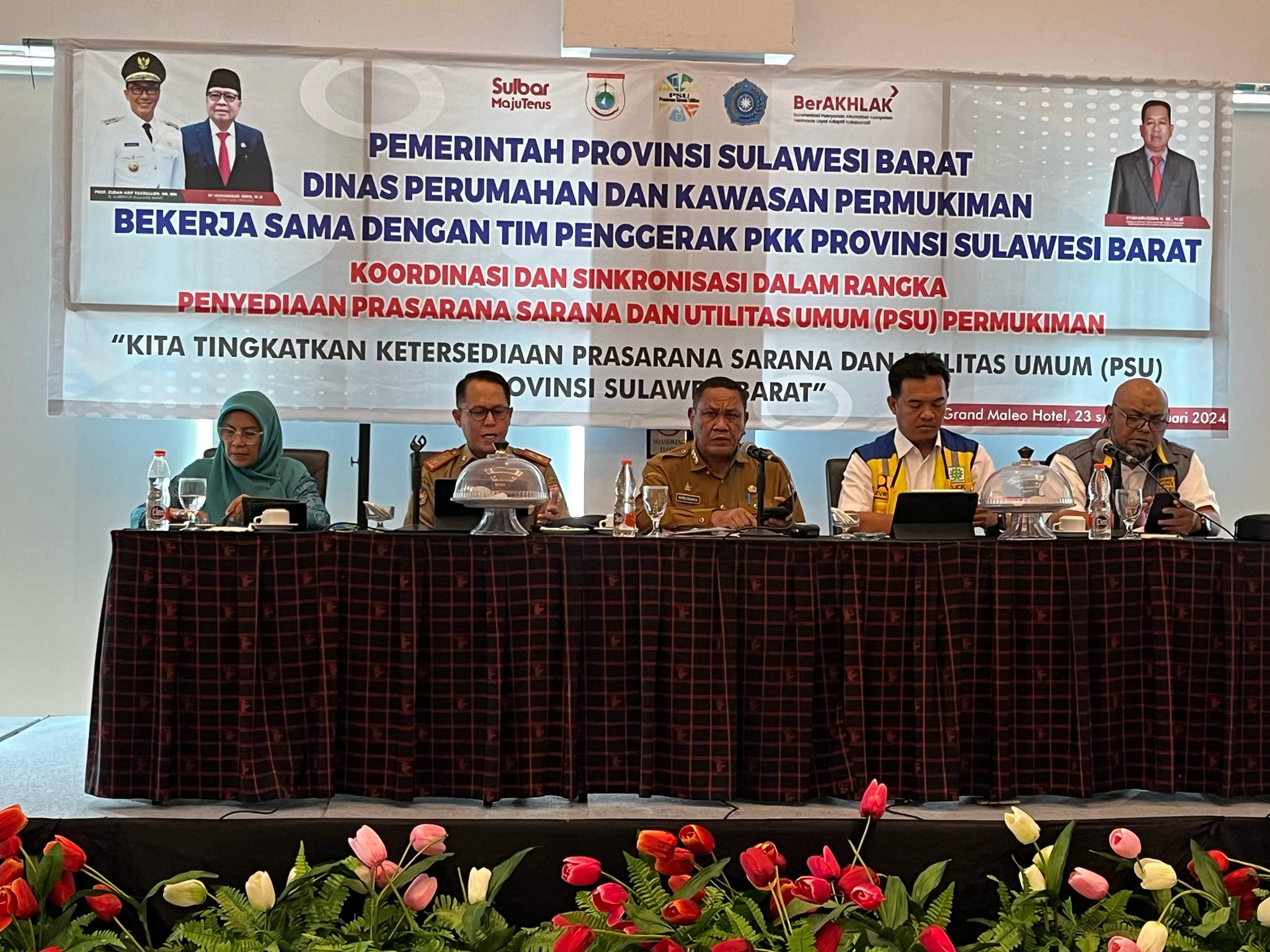 Jadi Narasumber Sinkronisasi PSU, Kepala Bapperida Sulbar Sampaikan Sasaran Pokok Pembangunan Daerah 2025–2045