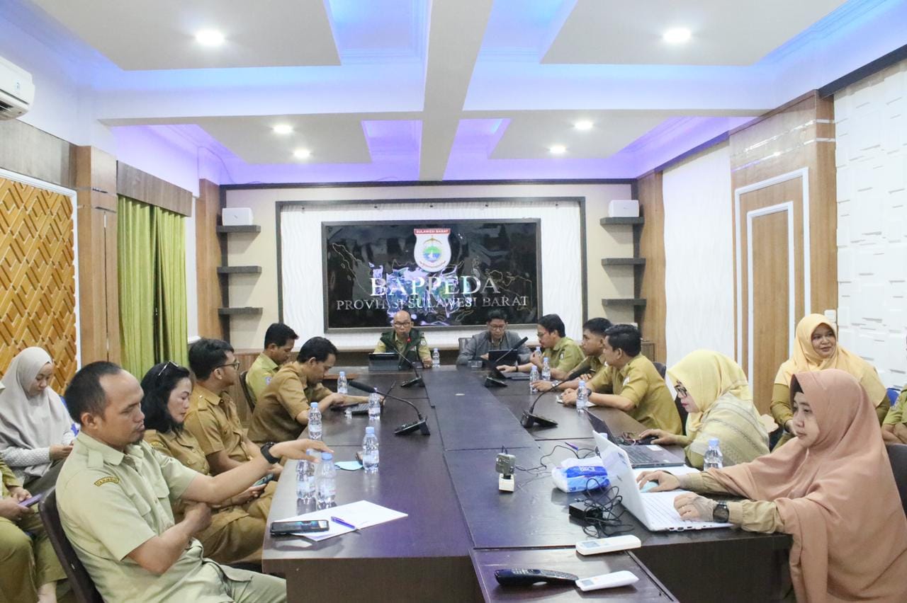 Tindaklanjuti Surat Kemenko Perekonomian, Bapperida Sulbar Susun Proposal Pendanaan BKCF