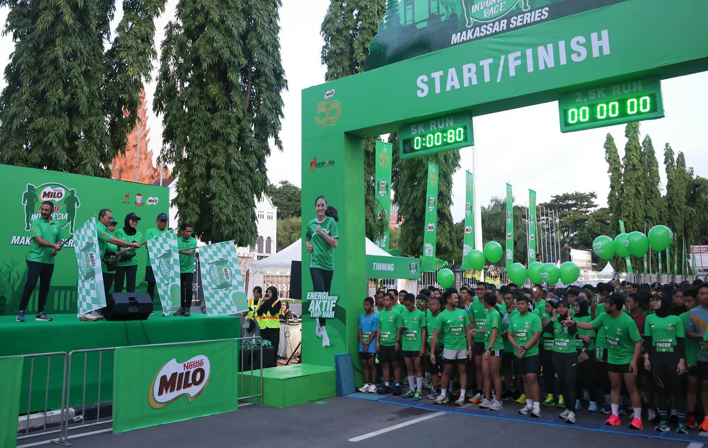 Danny Pomanto Lepas Ribuan Pelari pada Ajang MAIR 2024