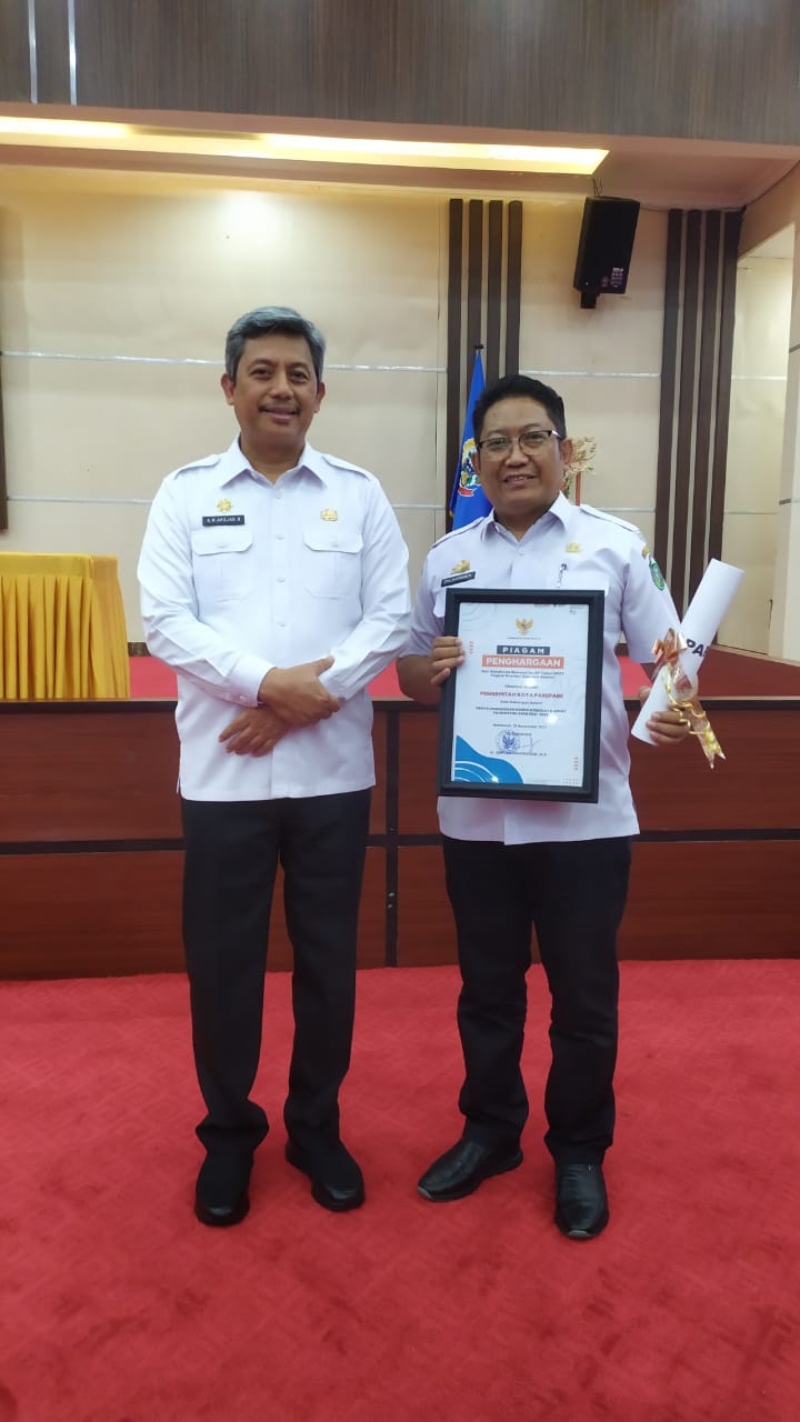 Gubernur Sulsel Beri Penghargaan Parepare Berhasil Selenggarakan Kota Sehat 