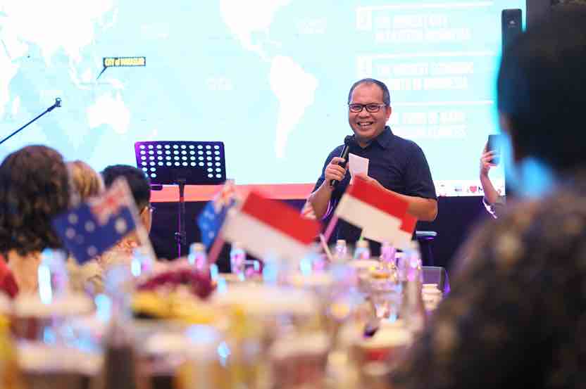 Danny Pomanto Bangga Perlihatkan Keunggulan Makassar ke Mahasiswa Universitas Tasmania Australia