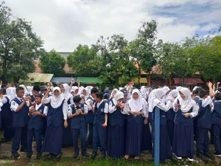 Lima Hari Sekolah di SMPN 1 Parepare Berjalan Baik Tanpa Kendala