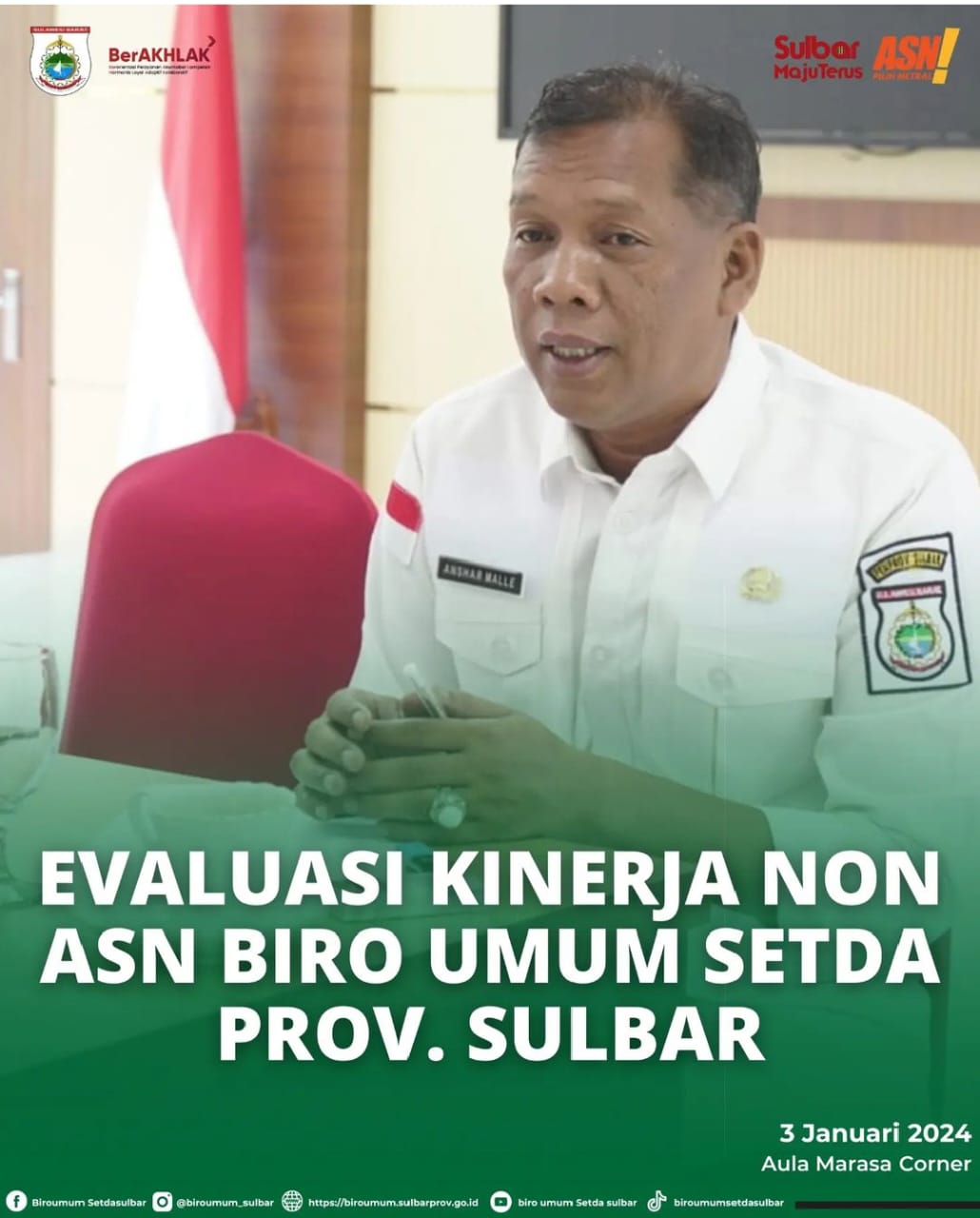 Target Lebih Baik, Biro Umum Evaluasi Kinerja 2023 dan Bangun Strategi 2024