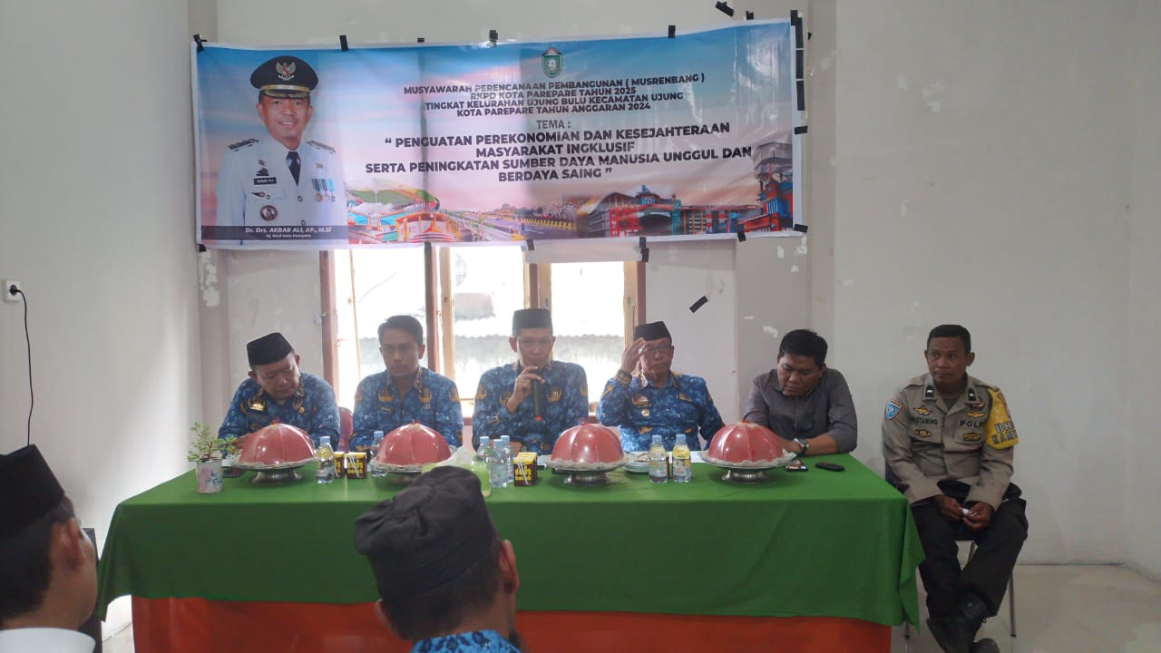 Hadiri Musrenbang Kelurahan Ujung Bulu, Camat Ujung Minta Usulan Masyarakat Berdasarkan Kebutuhan 