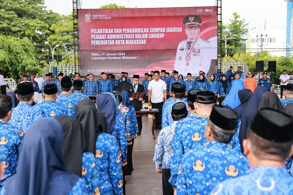 Danny Harap Pejabat Baru di Kelurahaan Tunjukkan Dedikasi, Loyalitas dan Profesional Bekerja