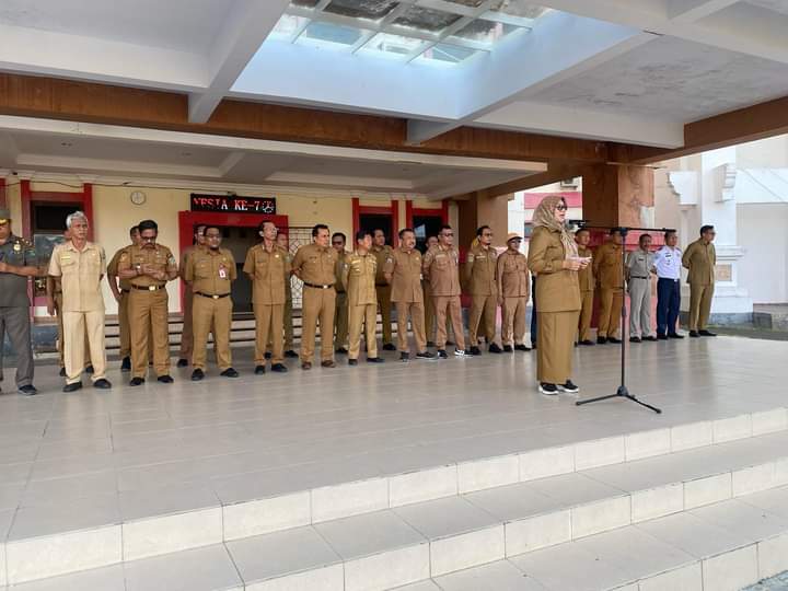 Jadi Pembina Apel Besar Awal 2024, Wabup Pasangkayu Minta Diawali dengan Suasana dan Spirit Baru