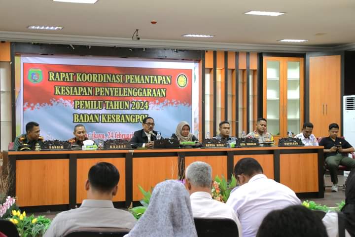 Pemkab Pasangkayu Gelar Rakor Pemantapan Kesiapan Pemilu