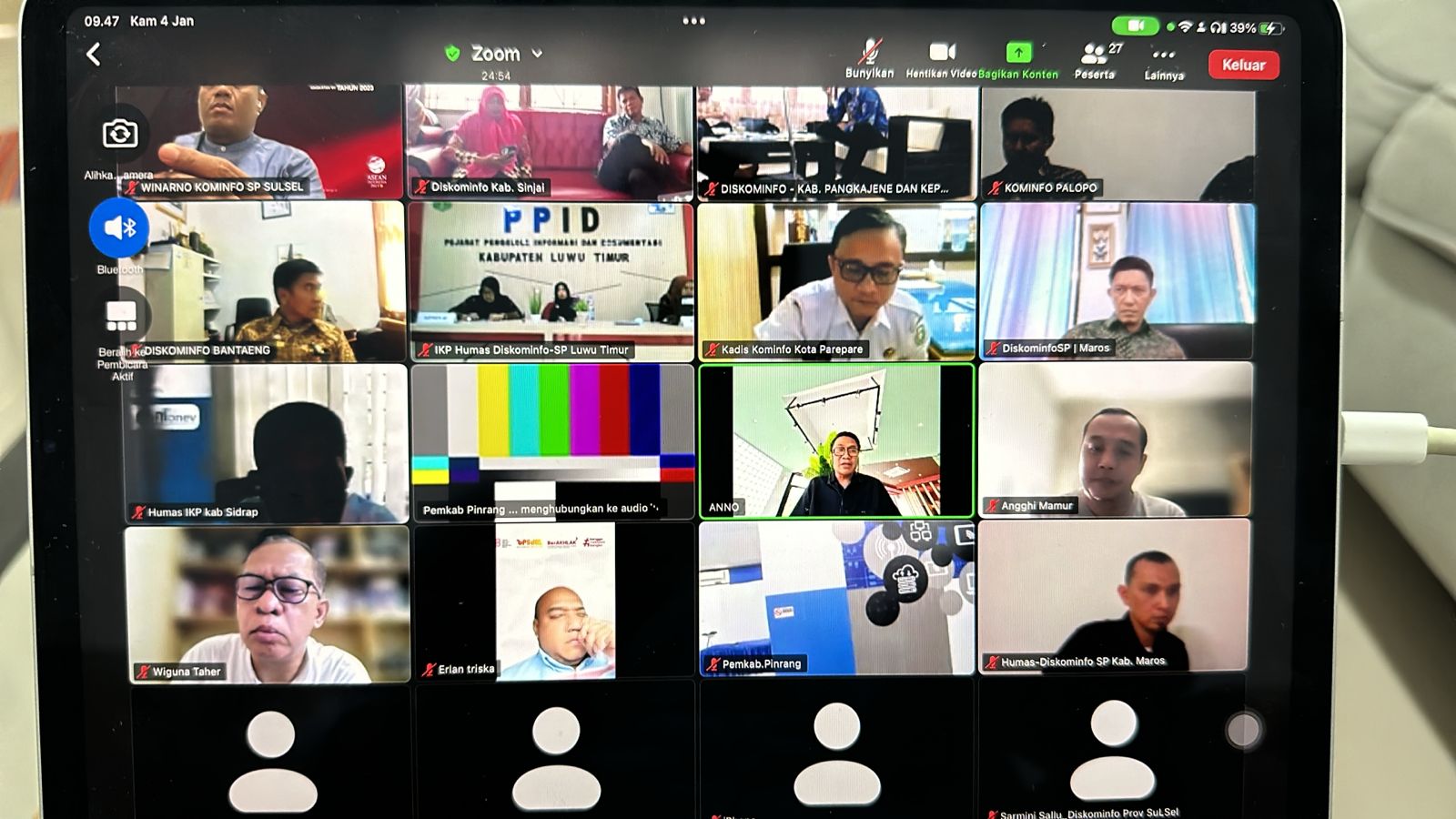 Diskominfo-SP Sulsel Gelar Rapat Koordinasi, Untuk Perkuat Peran Humas 