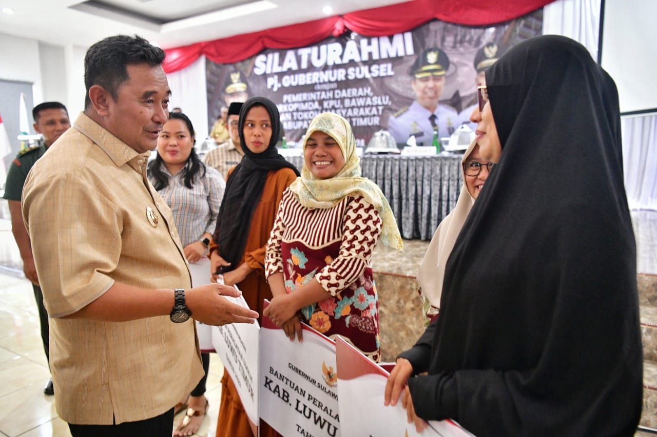 Diberi Bantuan Peralatan, Pelaku UMKM di Lutim Sampaikan Terima Kasih ke Pj Gubernur Sulsel