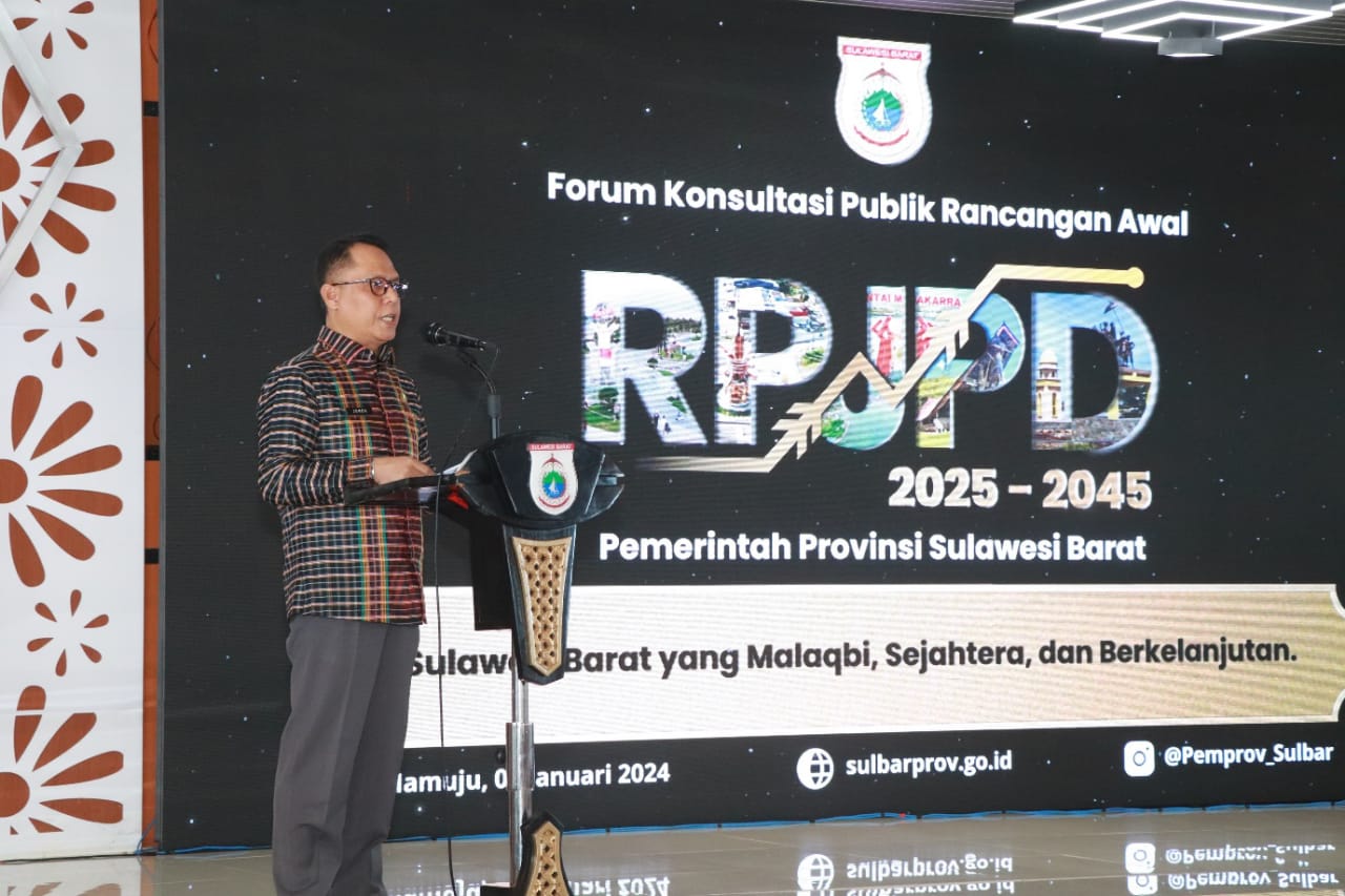 Rancang RPJP 2025-2045, Bappeda Usung Visi Sulawesi Barat yang Malaqbi, Sejahtera dan Berkelanjutan