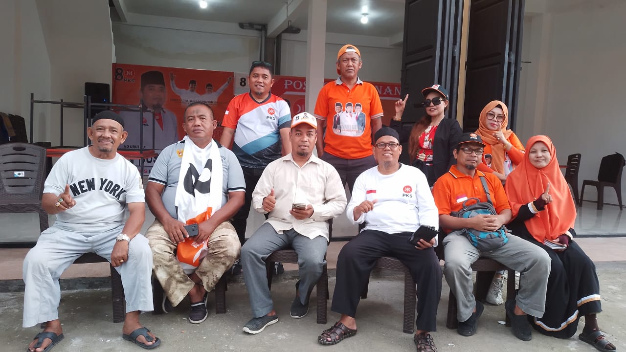 Kampanye Flash Mob di Posko Jusvari Genda, PKS Parepare Optimis Menang Pileg dan Antar Anies-Muhaimin Presiden-Wapres