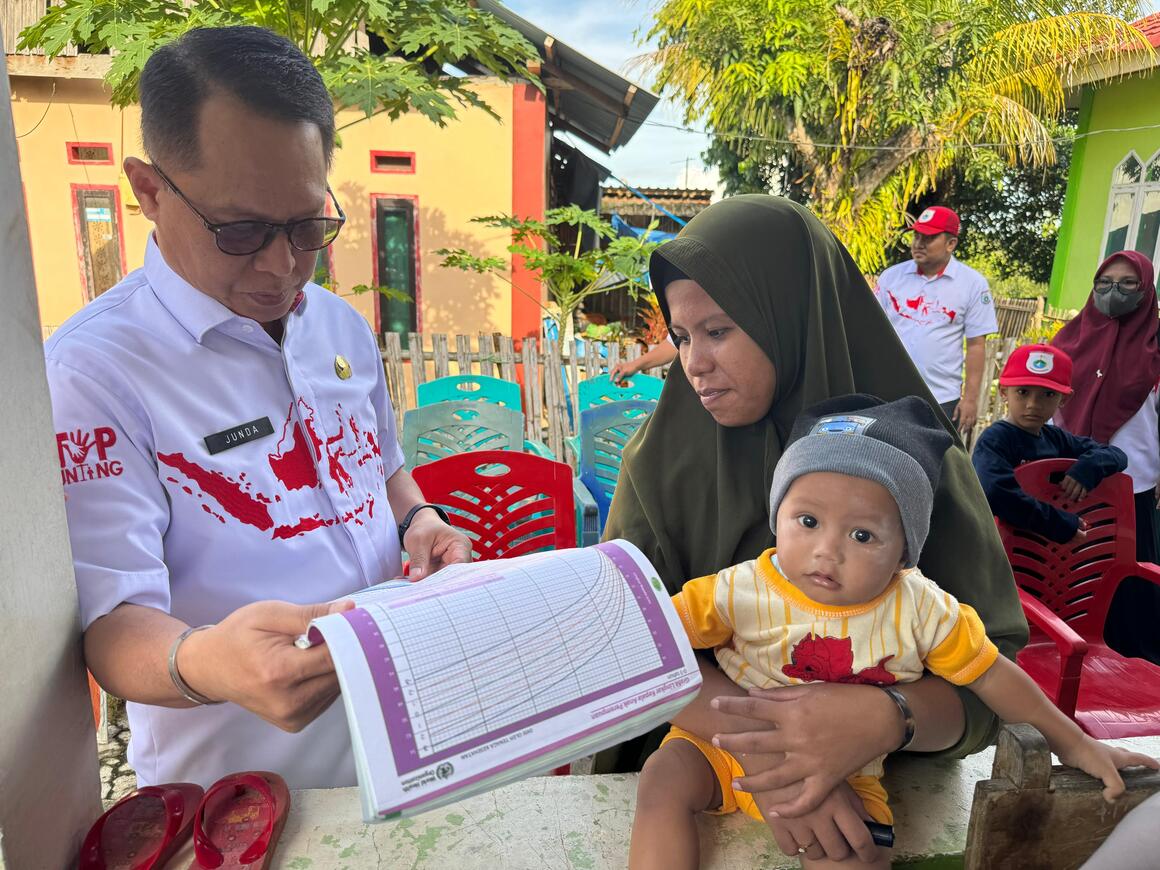 Bapperida Sulbar Intervensi Stunting di Desa Bambu Mamuju