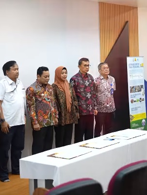 Direksi PDAM Makasar Hadiri Serah Terima Pengelolaan Sementara Kegiatan MSMIP IPAL Losari