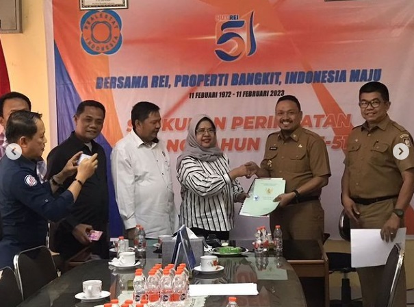 Bertemu Ketua REI Sulsel, Kadis Perkim Makassar Bahas PSU Perumahan