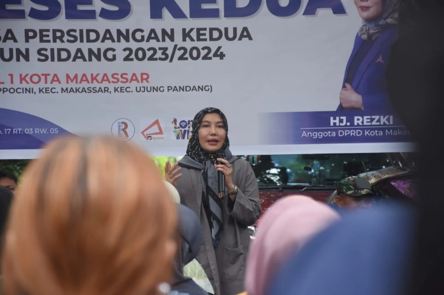 Reses di Rappocini, Anggota Dewan Rezki Terima Keluhan Warga Terkait Buruknya Saluran Drainase