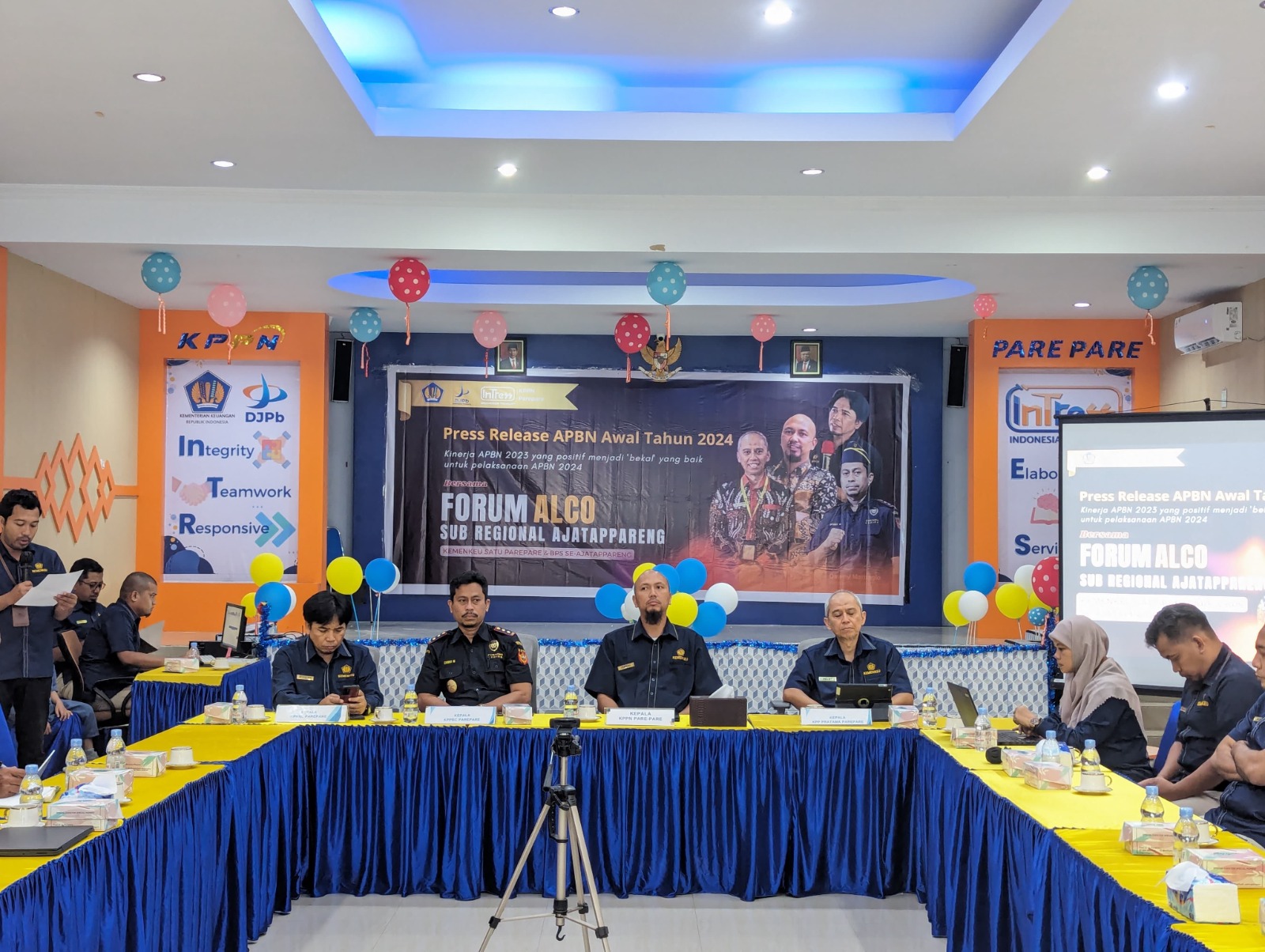 KPPN Parepare Rilis Kinerja APBN, Capaian Positif 2023, Optimis di 2024 