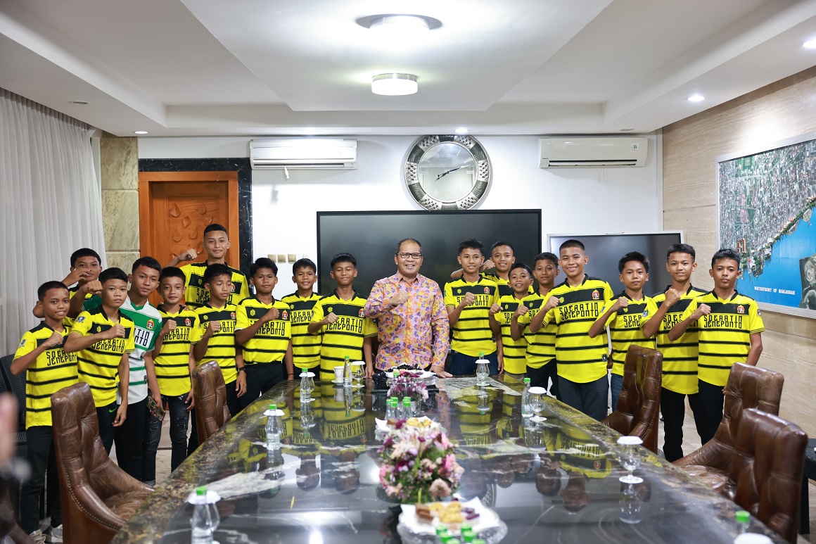 Lepas Persijo Jeneponto U-13, Wakili Sulsel di Soeratin Cup, Danny Tegaskan Pengembangan Atlet Muda Harus Didukung