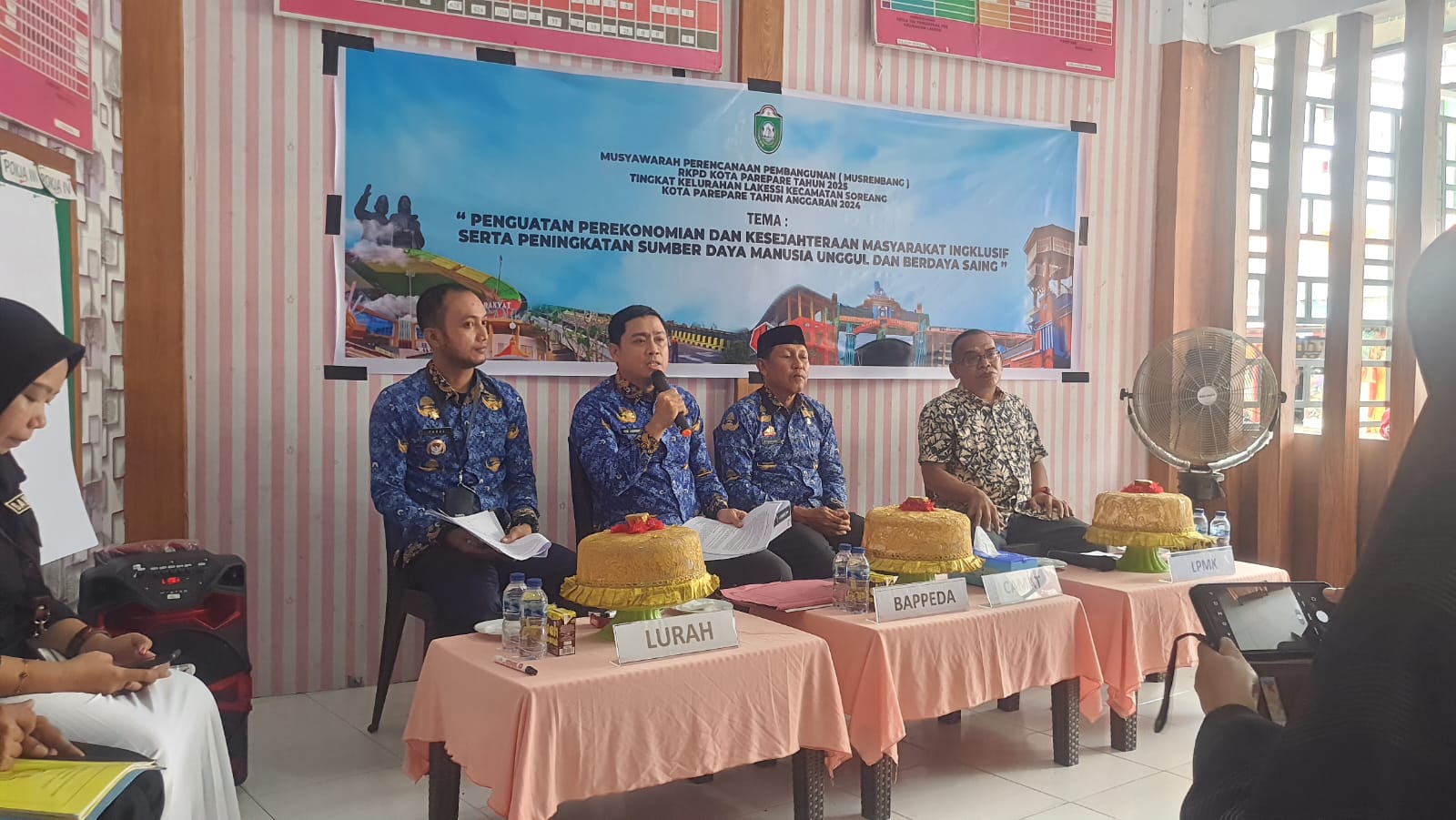 Hari Pertama Musrenbang Sasar Tujuh Kelurahan di Parepare, Program Prioritas Tetap Jadi Atensi