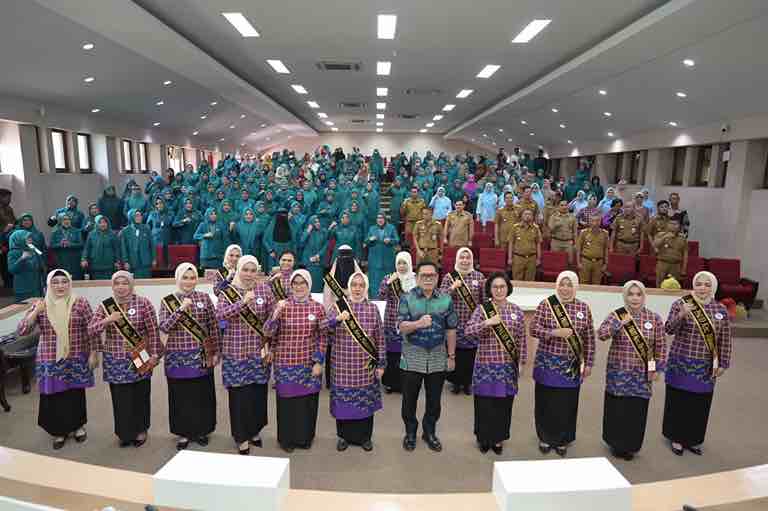 Indira Yusuf Ismail Kukuhkan 12 Bunda PAUD Kecamatan, Berharap Jadi Motor Penggerak Program PAUD