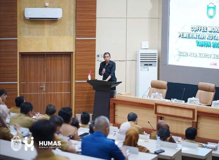 Pj Wali Kota Akbar Ali Pimpin Coffee Morning Perdana 2024, Minta SKPD Cermat, Efektif dan Efisien Bekerja