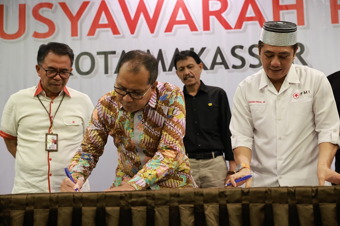 Danny Pomanto Persiapkan Kenaikan Dana Hibah PMI dan Gelar Lorong Donor