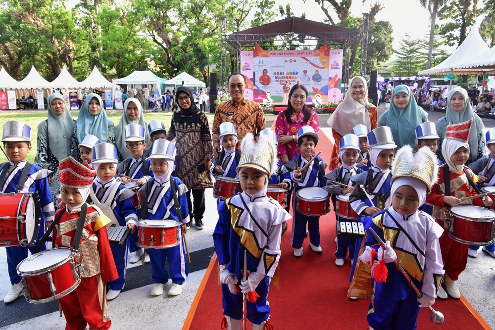 Peringatan Hari Anak Nasional Tingkat Provinsi Sulsel Dihadiri Langsung Menteri PPA Bintang Puspayoga
