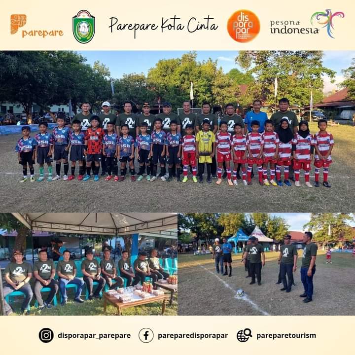 Pemkot Parepare Dukung Turnamen Sepak Bola Mini Aspom Cup, Ajang Pencarian Bibit Atlet Berbakat 