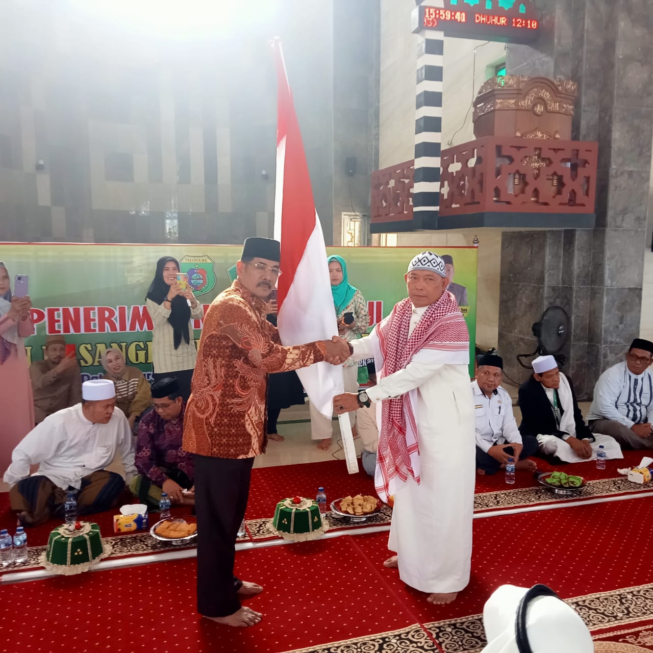 Pemkab Pasangkayu Sambut Kedatangan 161 Jemaah Haji dari Tanah Suci