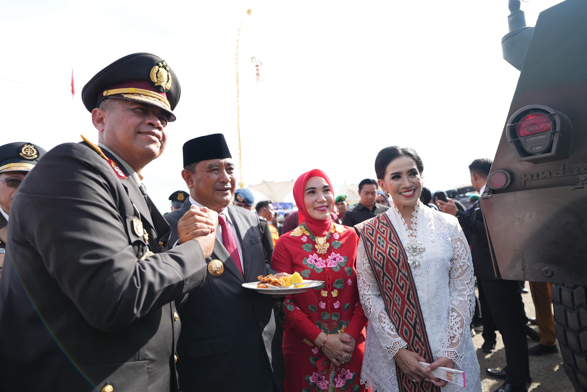 Hadiri Puncak Hari Bhayangkara di Sulbar, Pj Gubernur Sebut Ekonomi Tumbuh Berkat Keamanan Daerah Terjaga