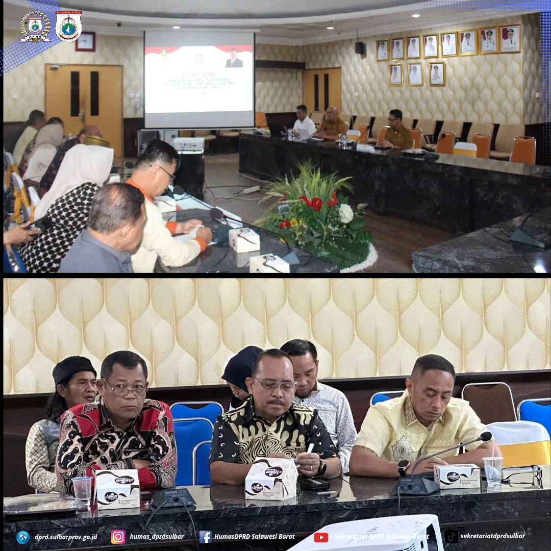 Legislator Taufiq Agus Bersama Komisi II DPRD Sulbar Kunker di Badan Keuangan Daerah Gorontalo