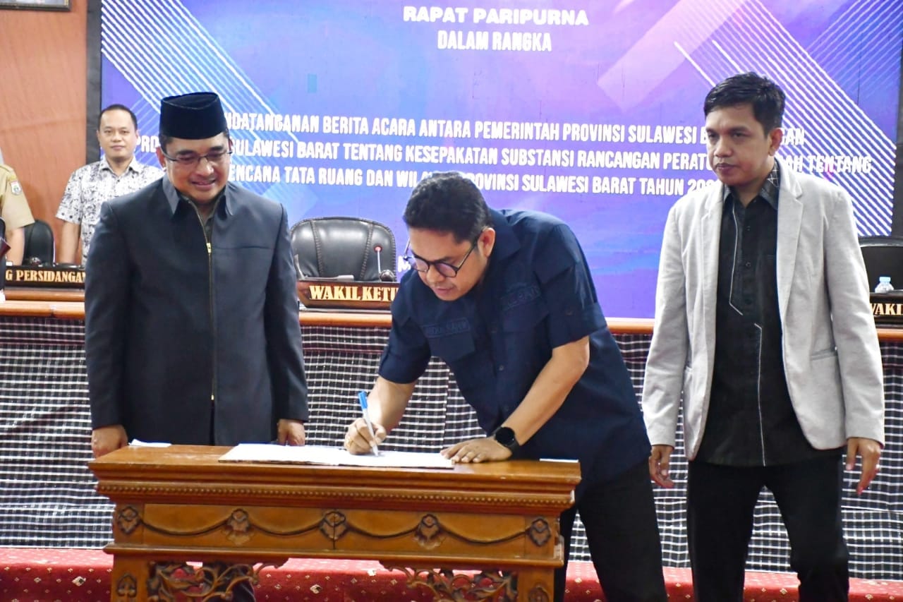 DPRD Sulbar Gelar Paripurna Terkait Ranperda RPJPD 2025-2045 dan Pengelolaan Barang Milik Daerah