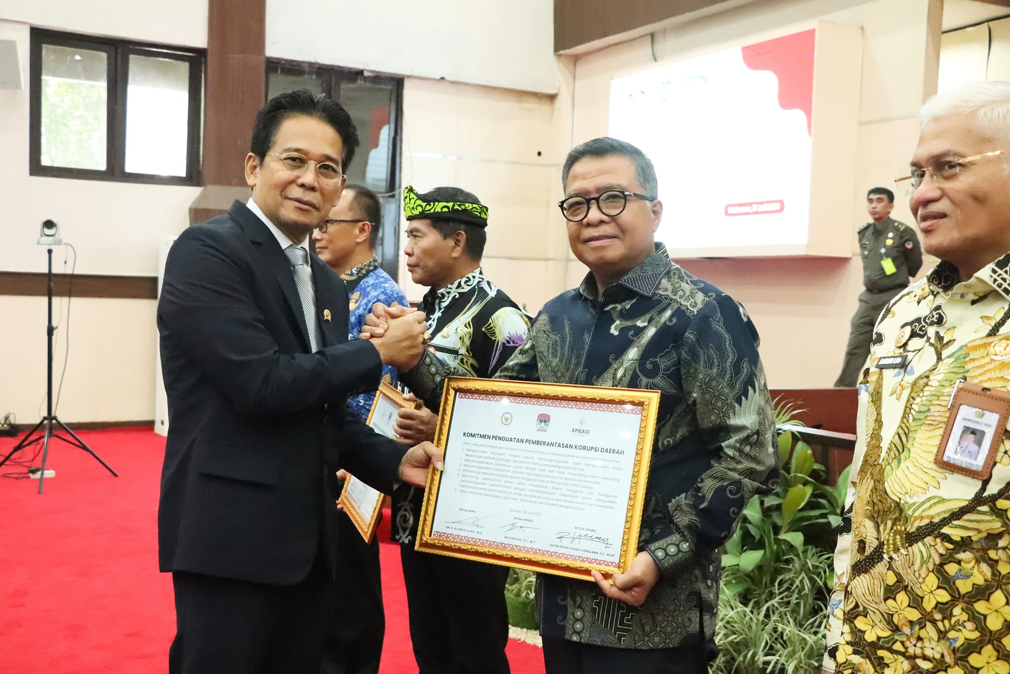 Sekprov Sulbar Hadiri Rakor Penguatan APIP Bersama KPK di Makassar