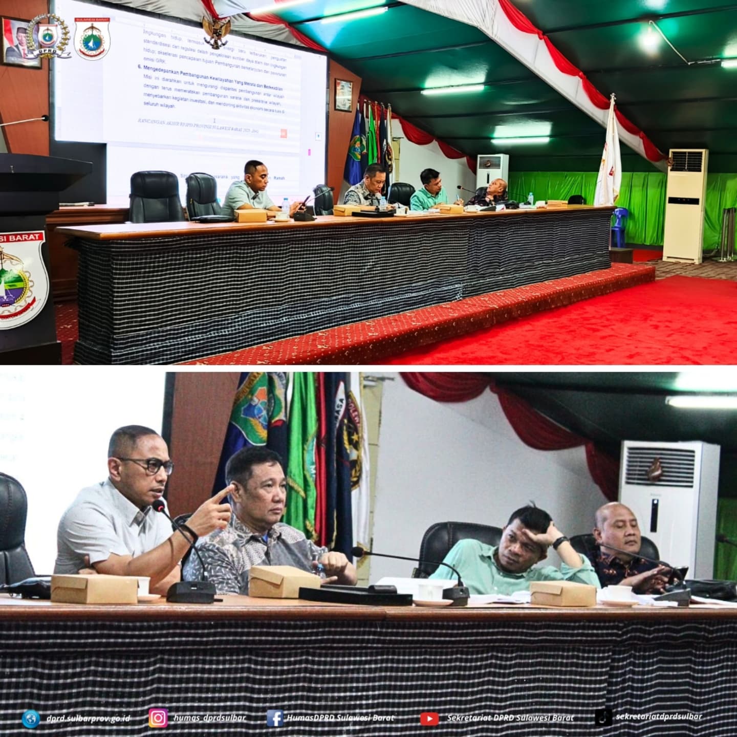 Panja DPRD Sulbar Gelar Rapat bahas Perubahan Beberapa Poin RPJPD 2025-2045