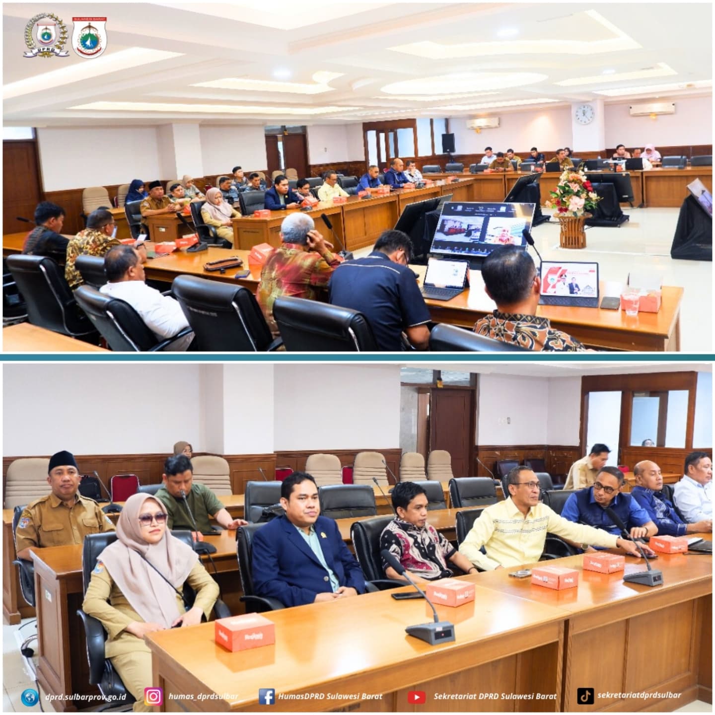 Usman Suhuriah Hadiri Rapat Evaluasi RPJPD Sulbar 2025-2045 di Ditjen Bangda Kemendagri