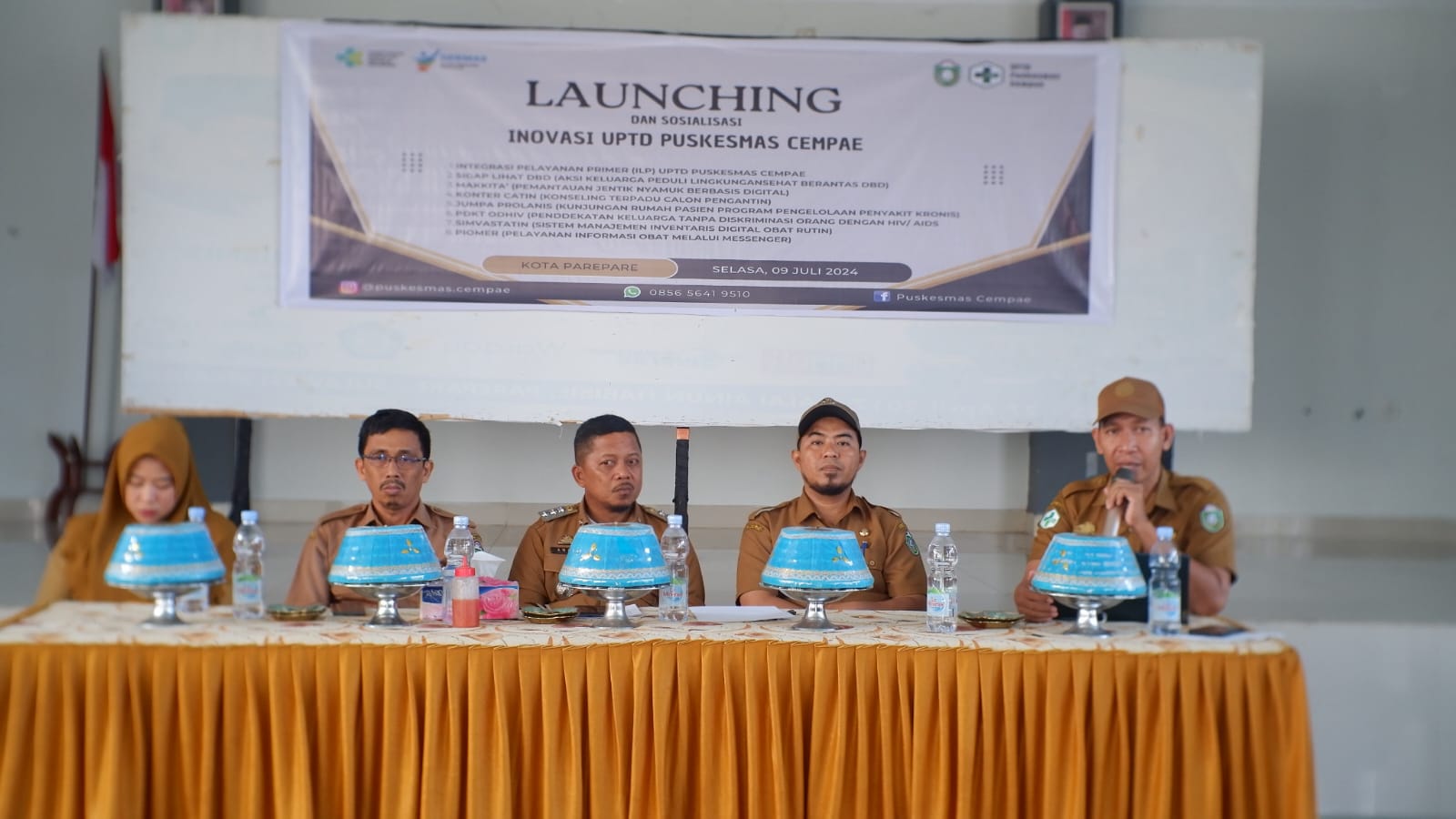 Terobosan Tingkatkan Layanan Kesehatan, Puskesmas Cempae Parepare Luncurkan Delapan Inovasi Unggulan 