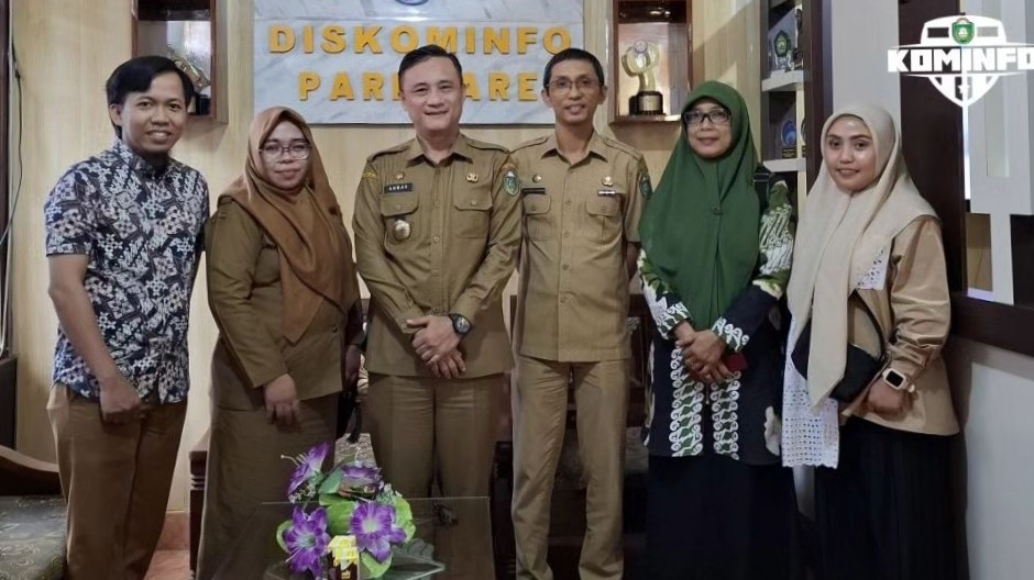 Diskominfo Parepare Kolaborasi Diskominfotik Sulsel untuk Tingkatkan Kinerja dan Pelayanan